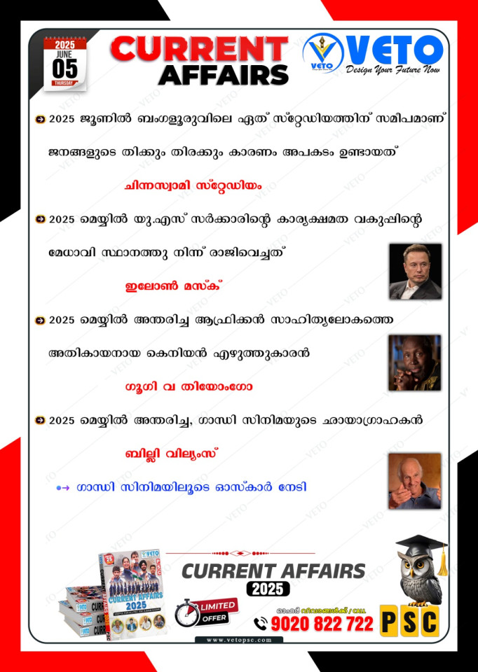 CURRENT AFFAIRS